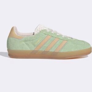 adidas Mint Green and Beige Sneakers